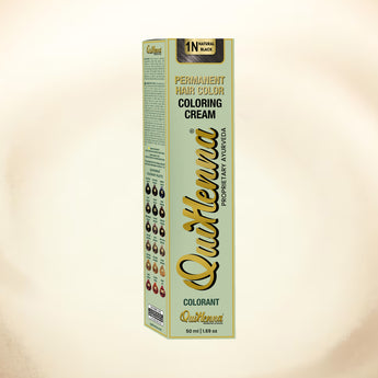 Quikhenna Cream Hair Color 50ml - 1N Jet Black