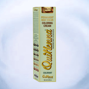 Quikhenna Cream Hair Color 50ml - 5N Light Brown