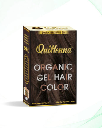 Quikhenna Organic Gel Hair Color 120 Gm -  3N DARK BROWN