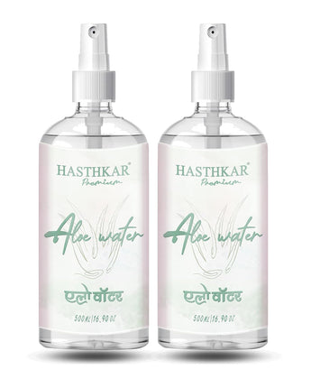 Hasthkar Premium Skin & Hair Toner Aloe Water For Men & Women