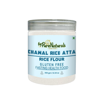 byPurenaturals Chawal Atta - Rice Flour- GLUTEN FREE READY TO USE ATTA 350gm