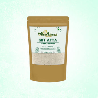 byPurenaturals Soy Atta - Soybean Flour- GLUTEN FREE READY TO USE ATTA 250gm