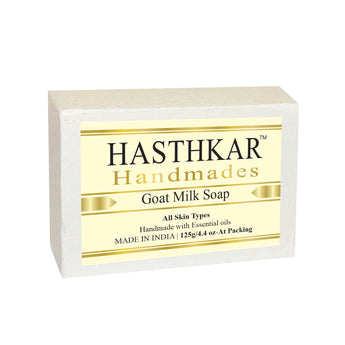 Hasthkar Handmades Glycerine Natural Goat Milk Soap - 125gm