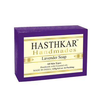 Hasthkar Handmades Glycerine Natural Lavender Soap - 125gm