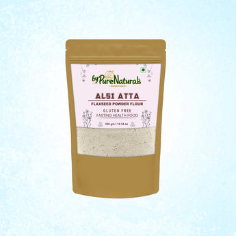 byPurenaturals Alsi Atta - Flaxseed Powder Flour - GLUTEN FREE READY TO USE ATTA 350gm