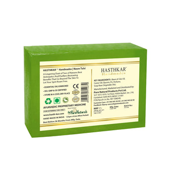 Hasthkar Handmades Glycerine Natural Neem tulsi Soap - 125gm