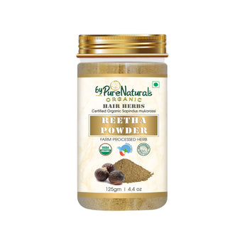 Organic Reetha Powder byPureNaturals-1